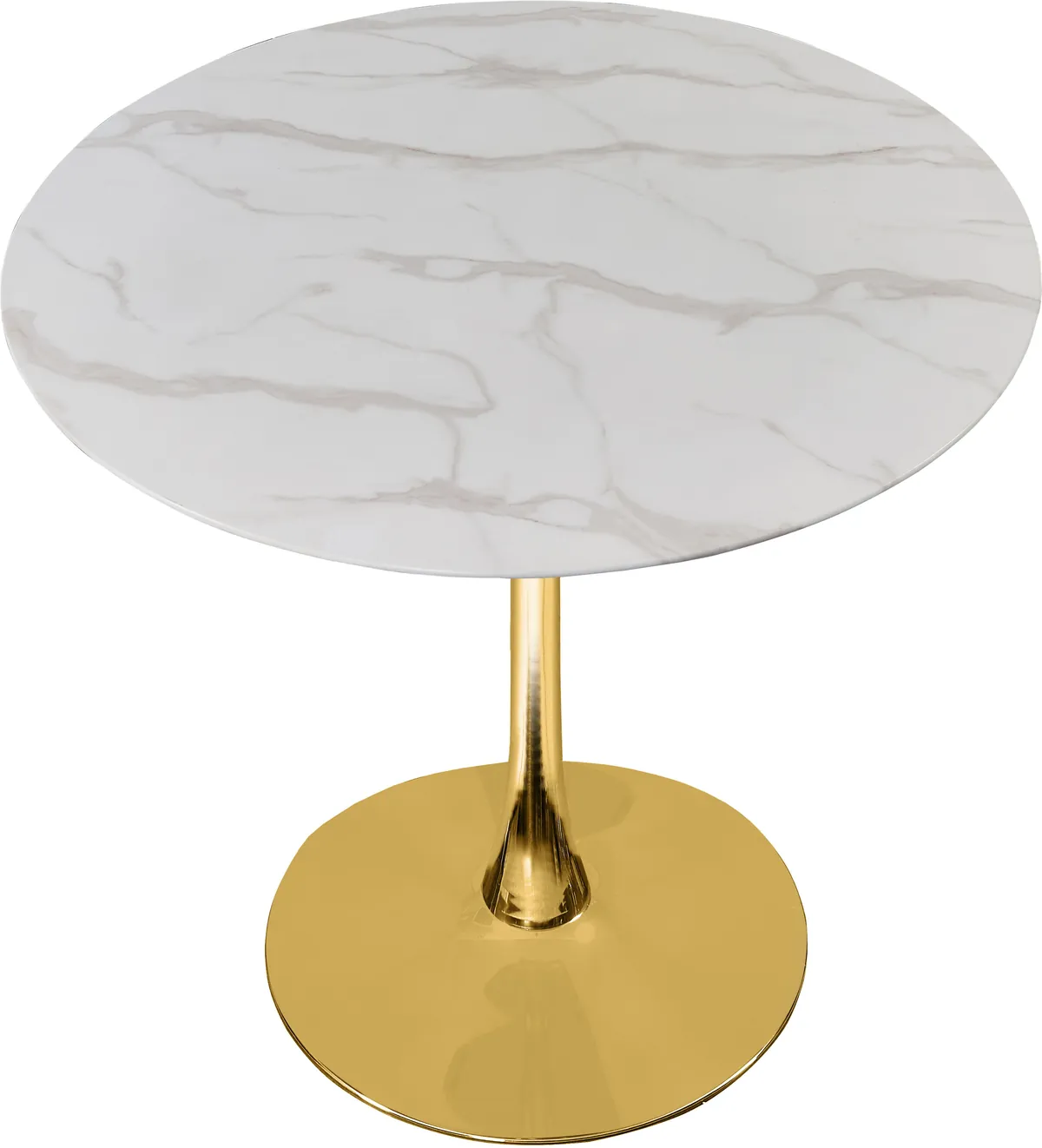 Tulip - 36" Dining Table - Gold - View 2