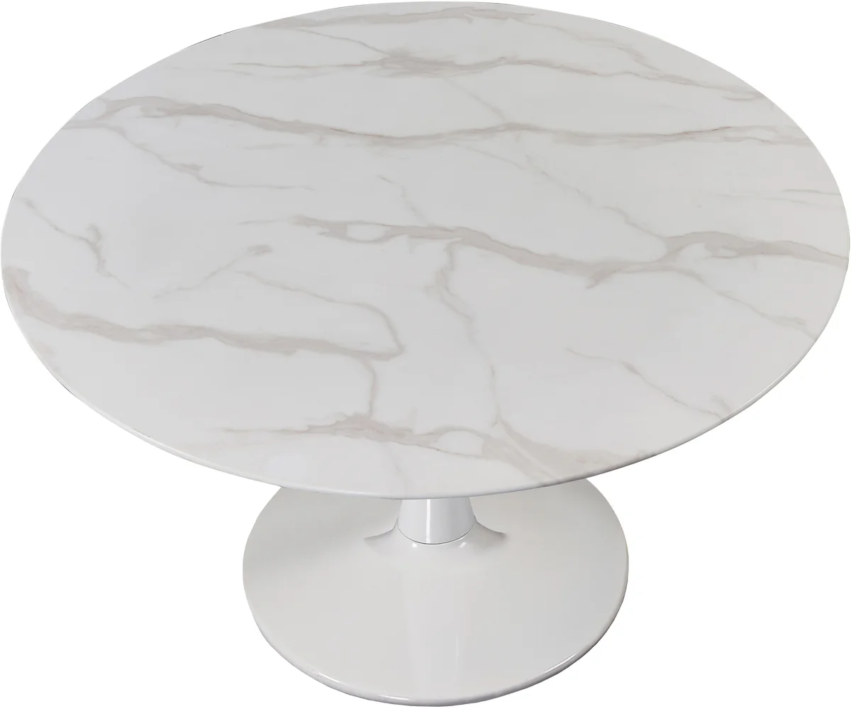 Tulip - 48" Dining Table - White - View 2