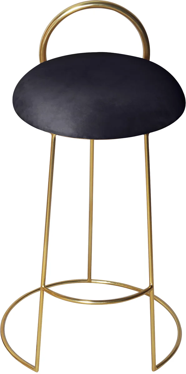 Ring - Counter Stool - Black - Fabric