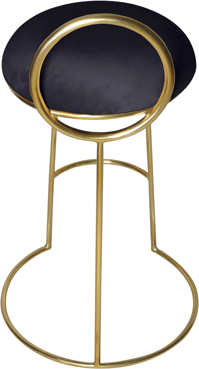 Ring - Counter Stool - Black - Fabric