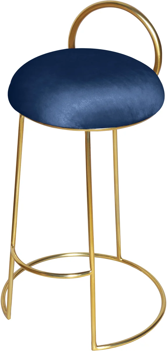 Ring - Counter Stool - Navy - Fabric