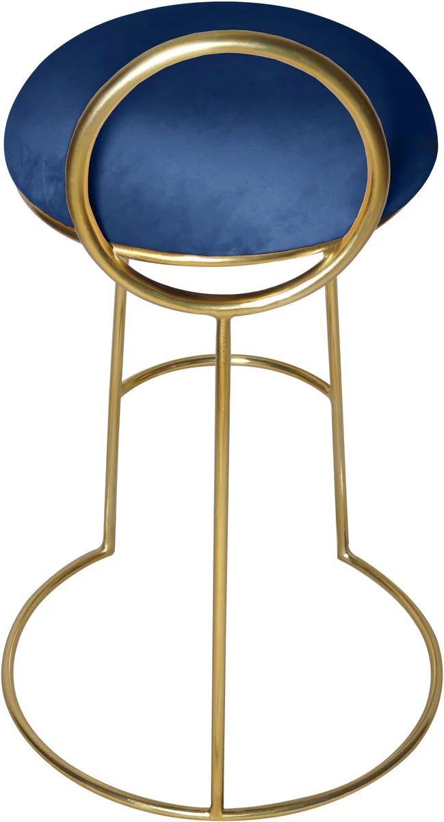 Ring - Counter Stool - Navy - Fabric