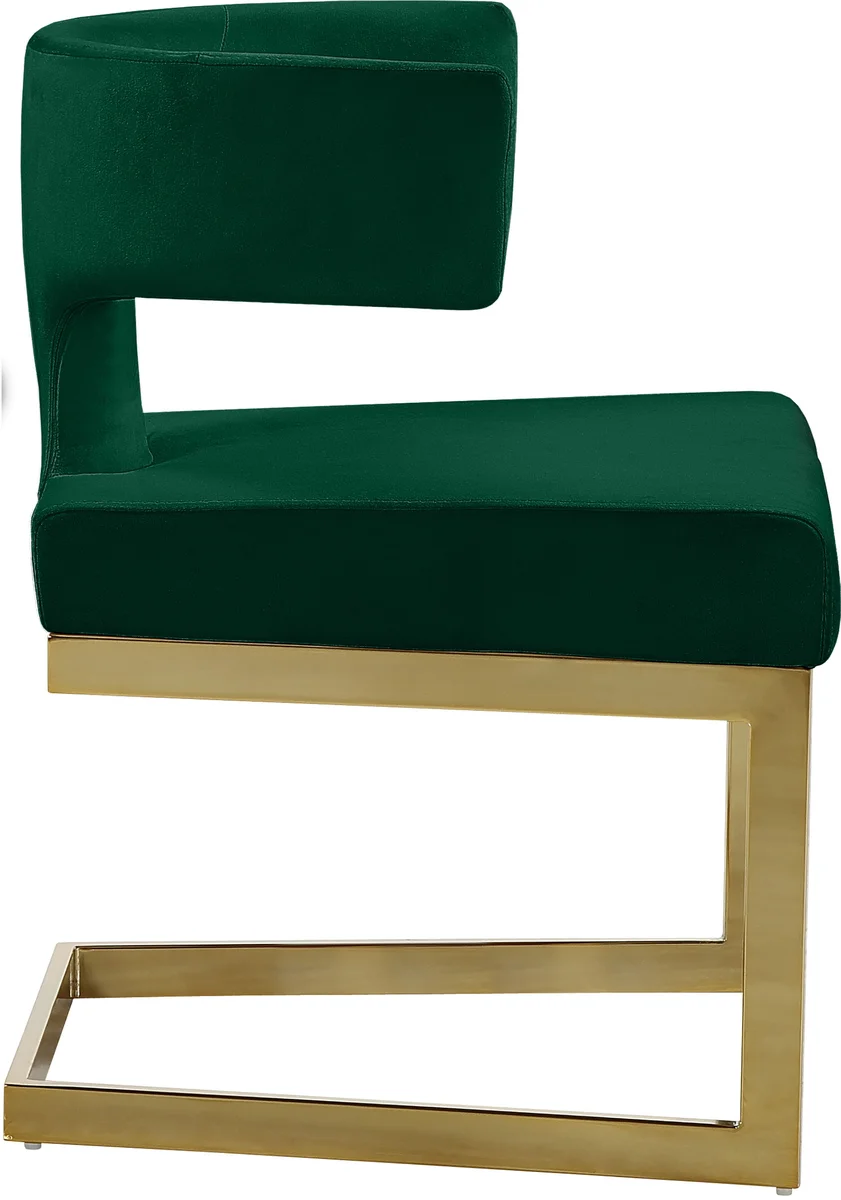 Alexandra - Dining Chair - Green