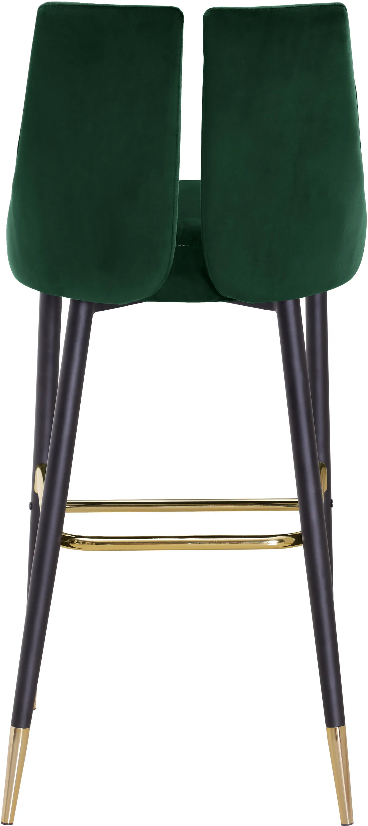 Sleek - Stool (Set of 2) - Green - View 2