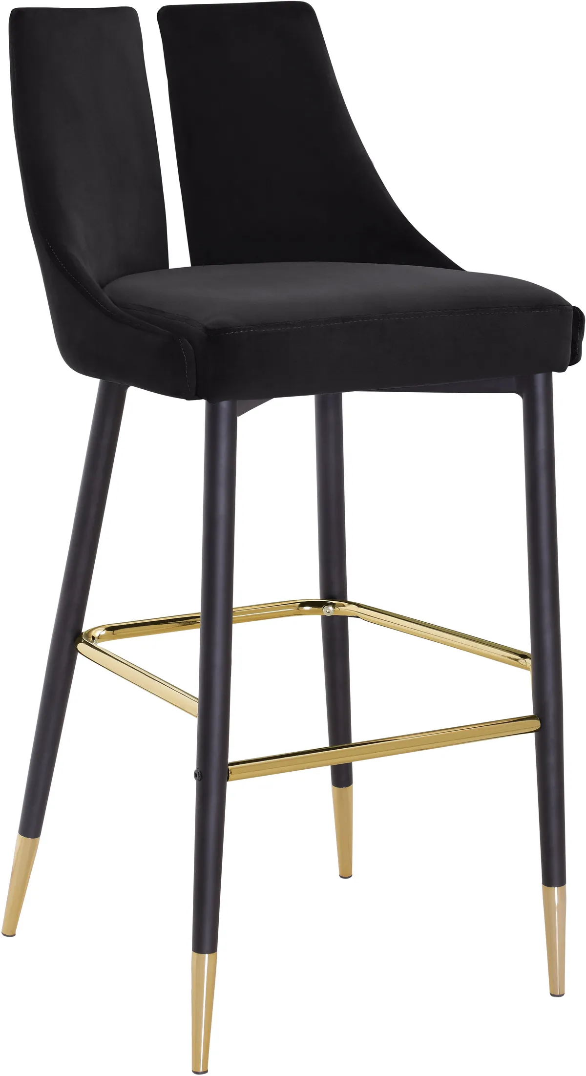 Sleek - Stool (Set of 2) - Black