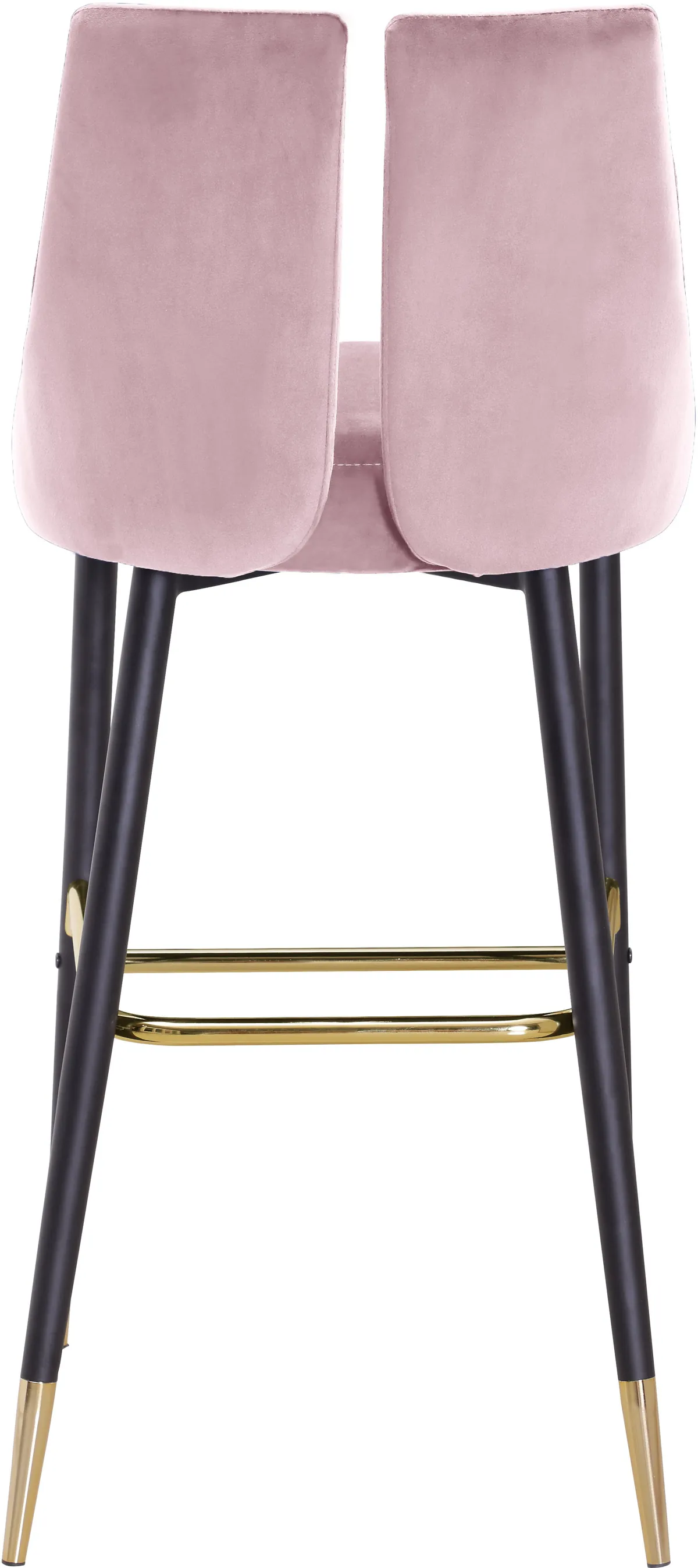 Sleek - Stool (Set of 2) - Pink - View 2