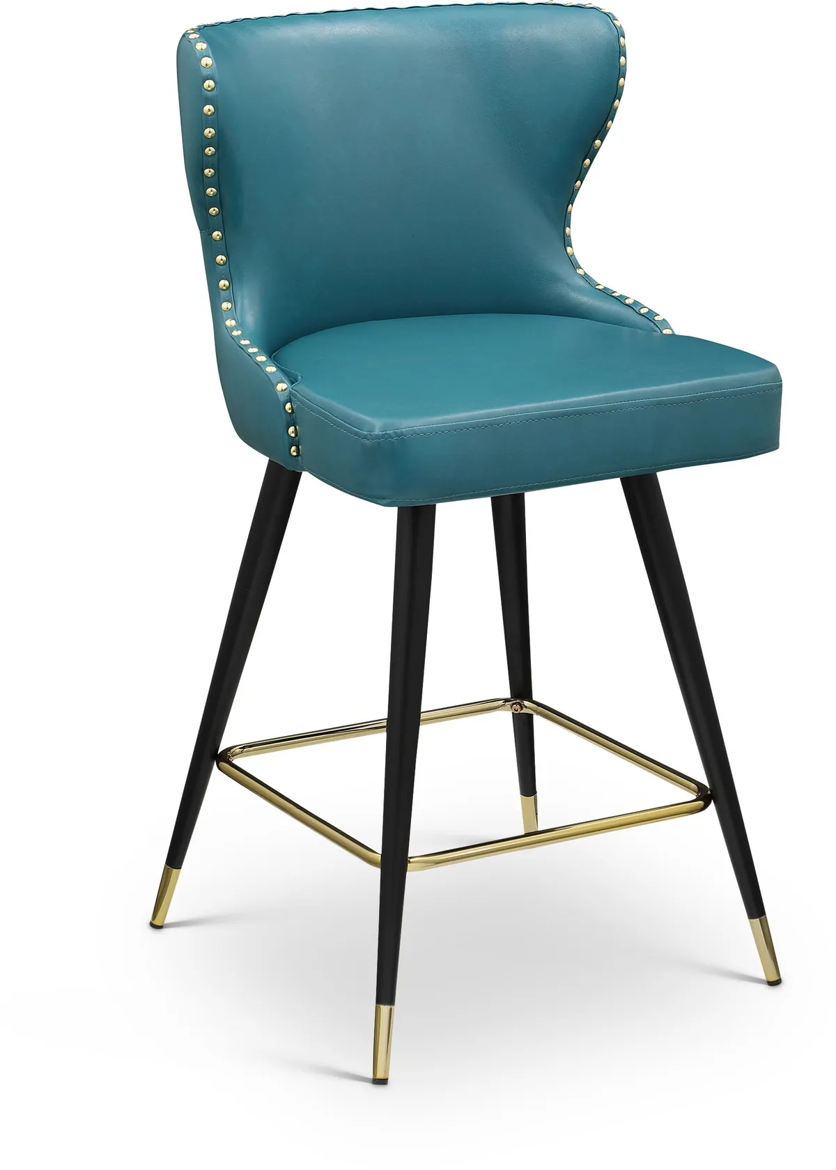 Hendrix - Counter Bar Stool (Set of 2) - Blue