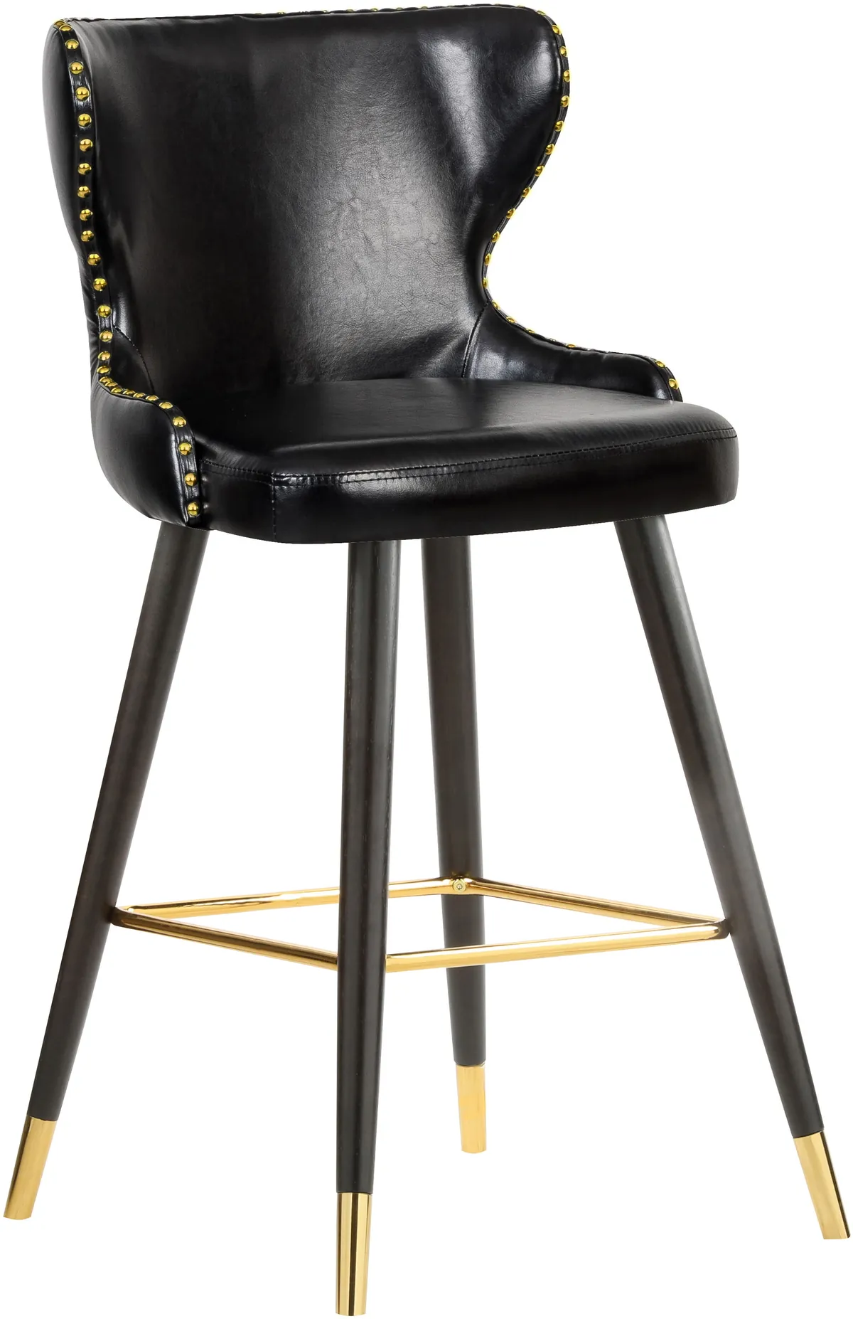 Hendrix - Counter Bar Stool (Set of 2) - Black