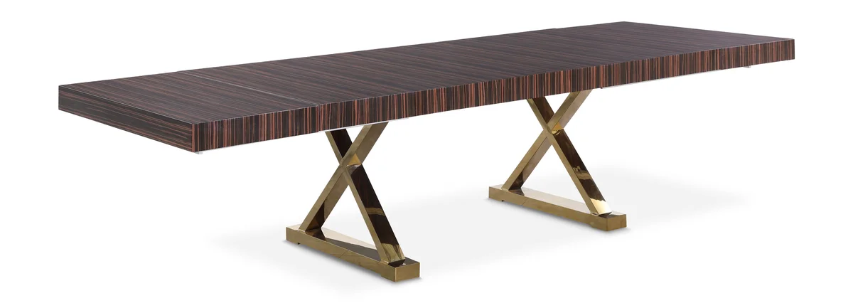 Excel - Extendable Dining Table - Brown