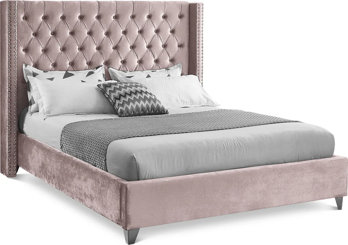 Aiden - Queen Bed - Pink