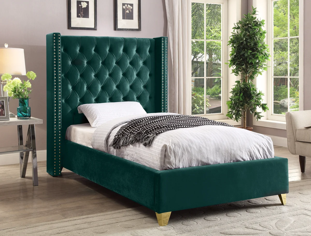 Barolo - Twin Bed - Green - View 2