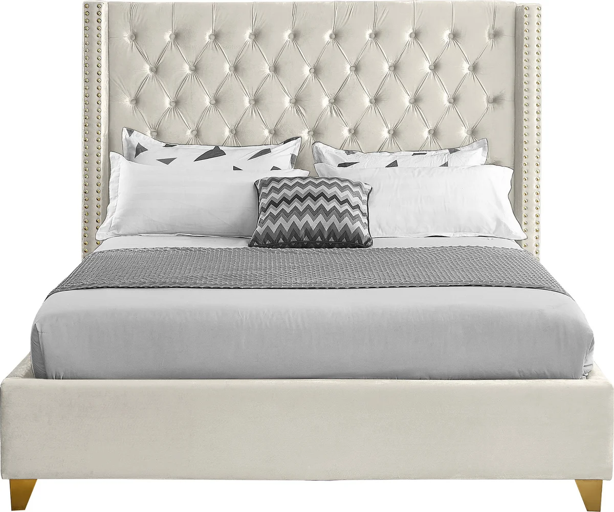 Barolo - Queen Bed - Cream