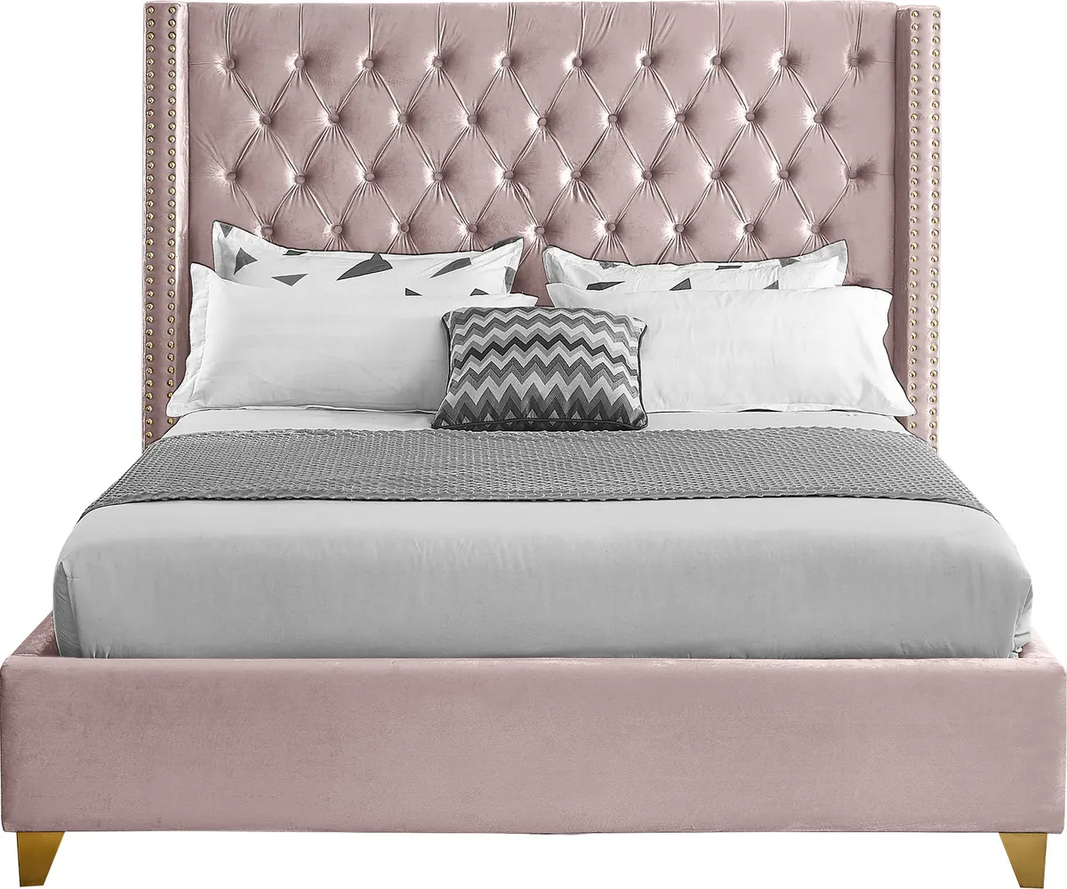 Barolo - King Bed - Pink