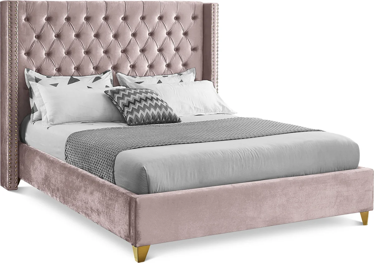 Barolo - King Bed - Pink