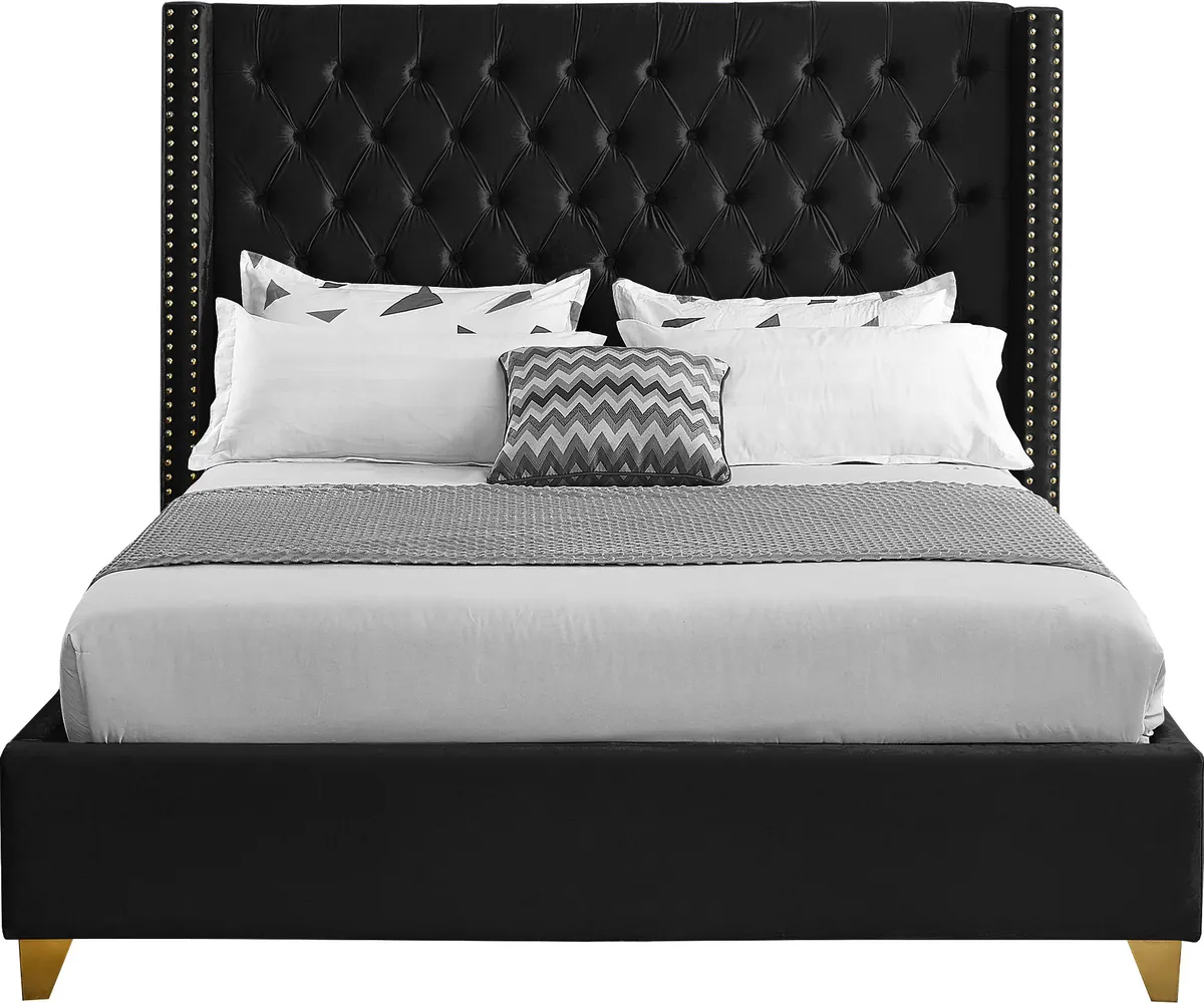 Barolo - Full Bed - Black