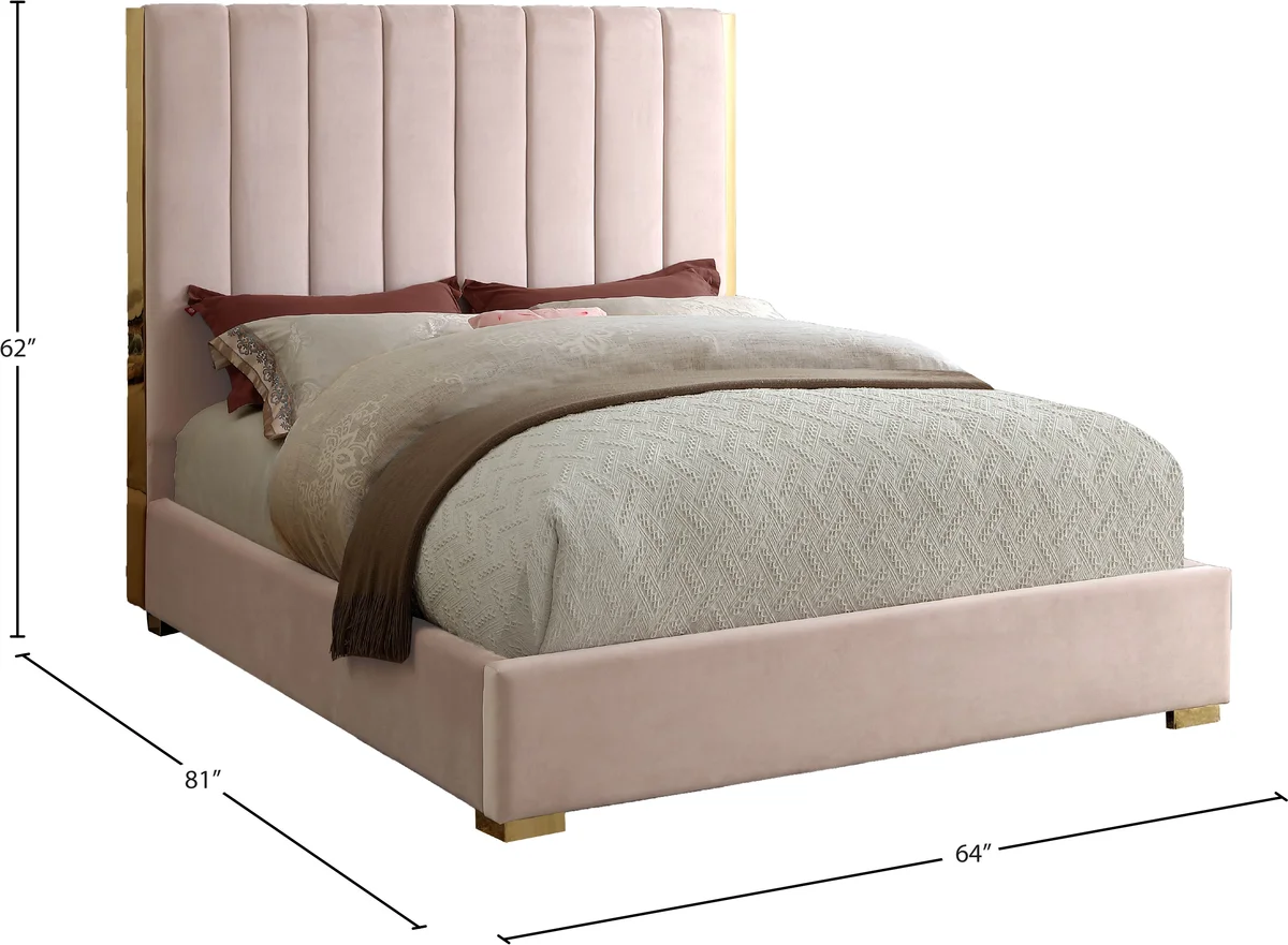 Becca - Full Bed - Pink