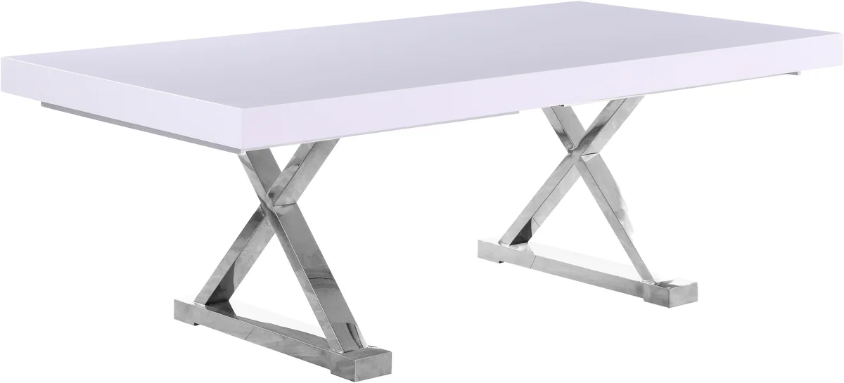 Excel - Extendable Dining Table - White