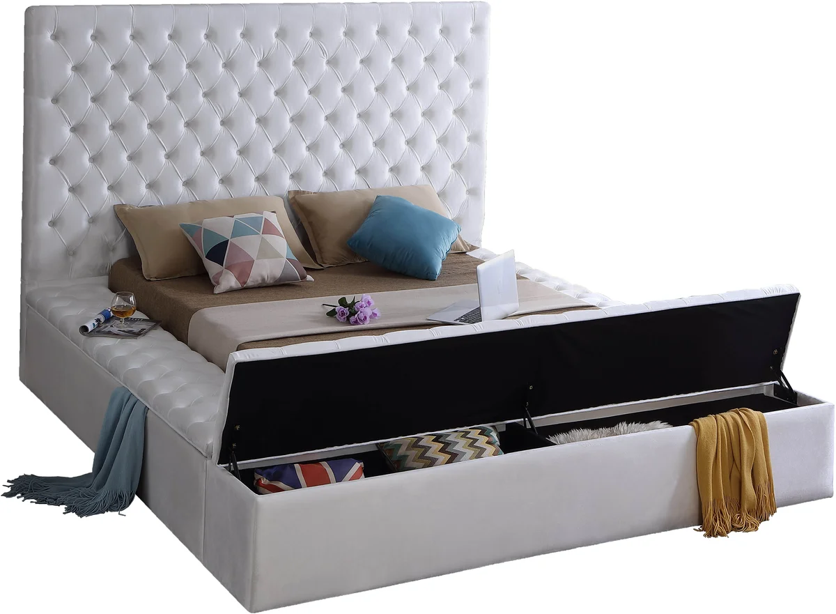 Bliss - Queen Bed - White - View 2