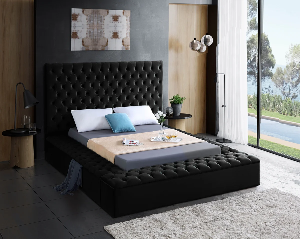 Bliss - Queen Bed - Black