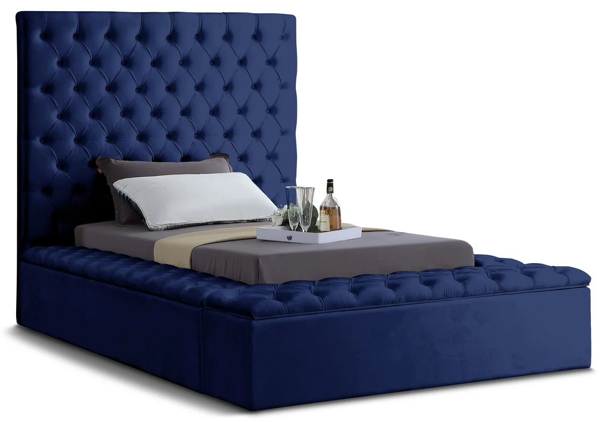 Bliss - Twin Bed - Navy