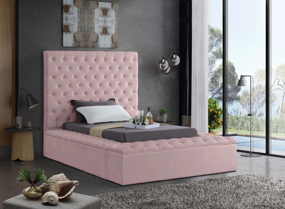 Bliss - Twin Bed - Pink