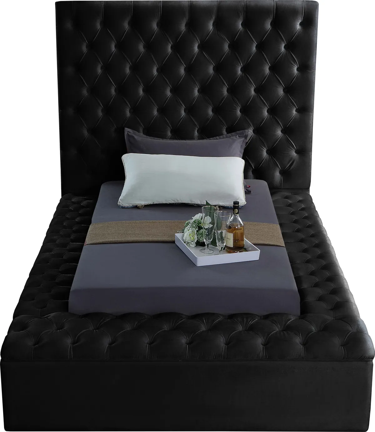 Bliss - Twin Bed - Black