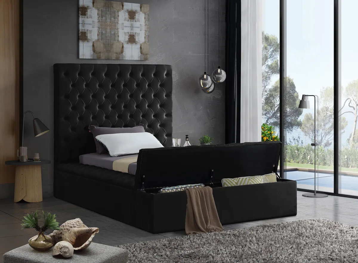 Bliss - Twin Bed - Black
