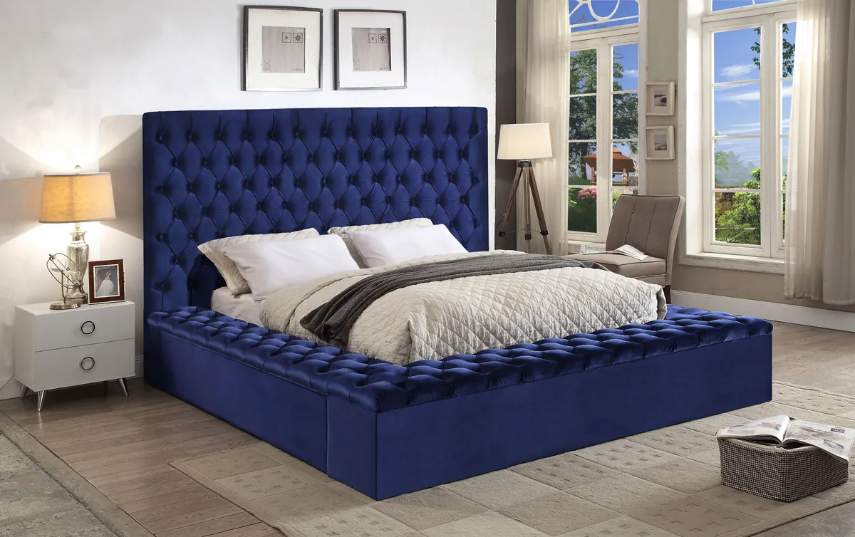 Bliss - Full Bed - Navy