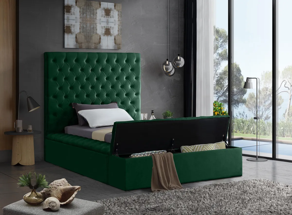 Bliss - Twin Bed - Green