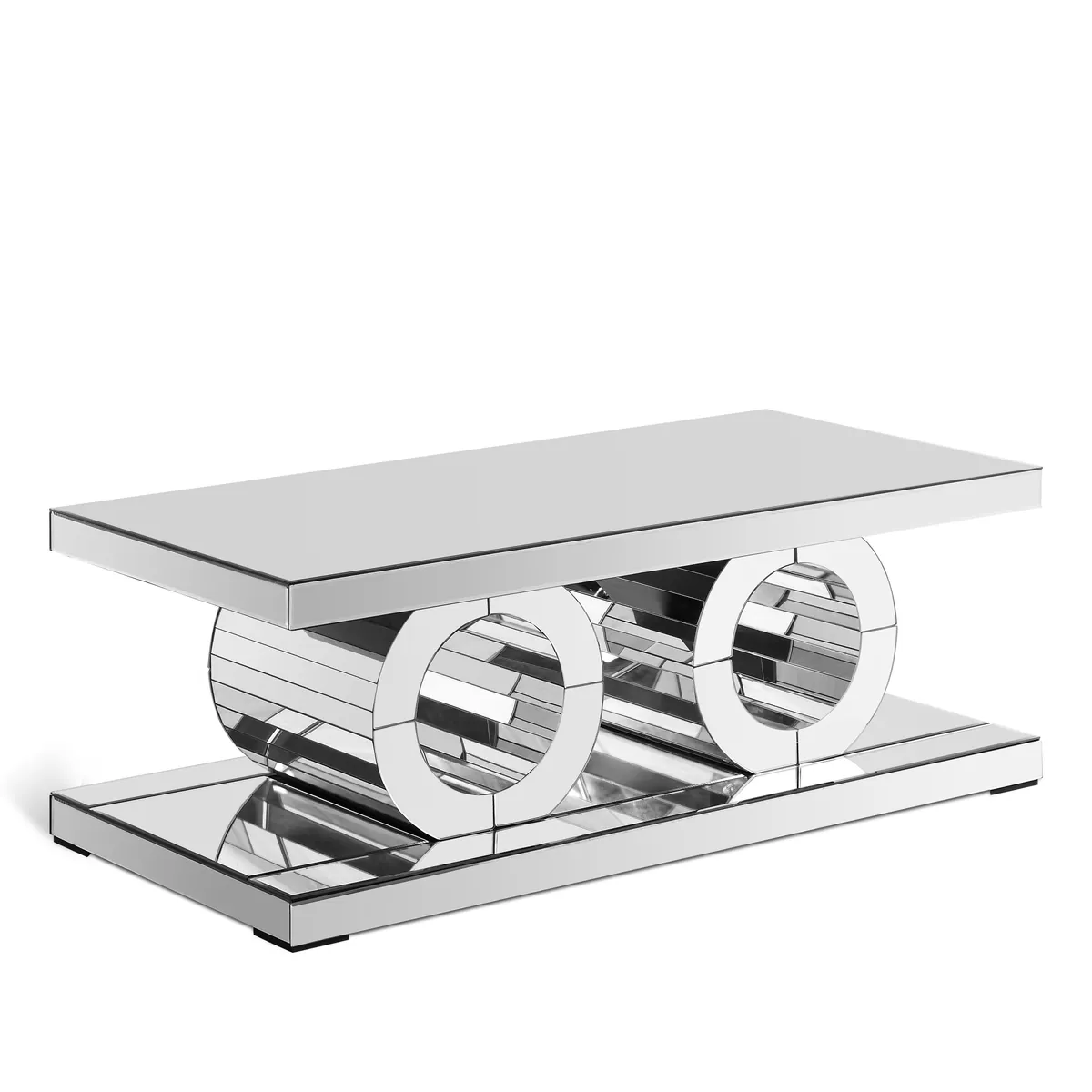 Jocelyn - Coffee Table - Pearl Silver