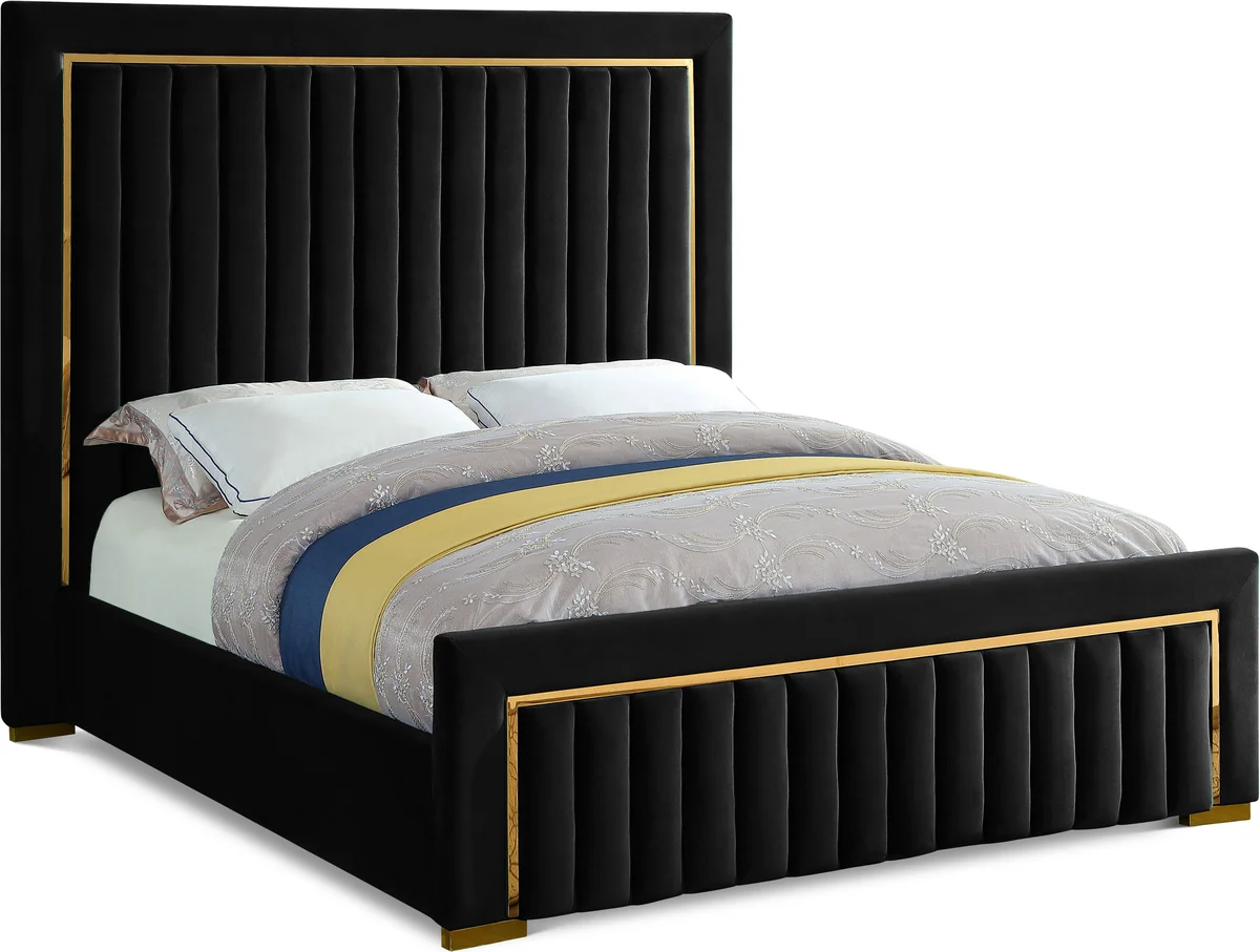 Dolce - King Bed - Black