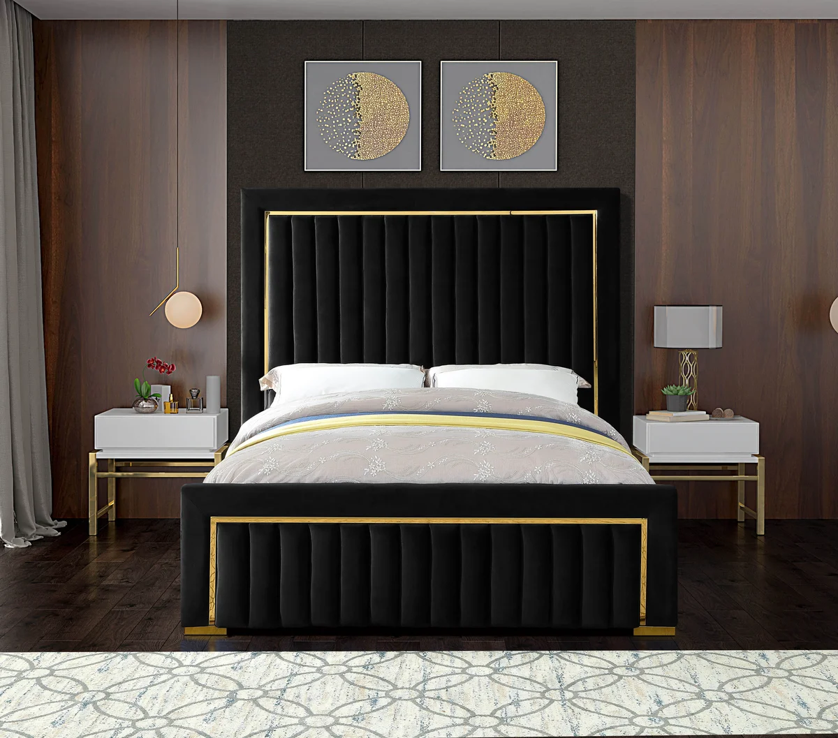 Dolce - Queen Bed - Black