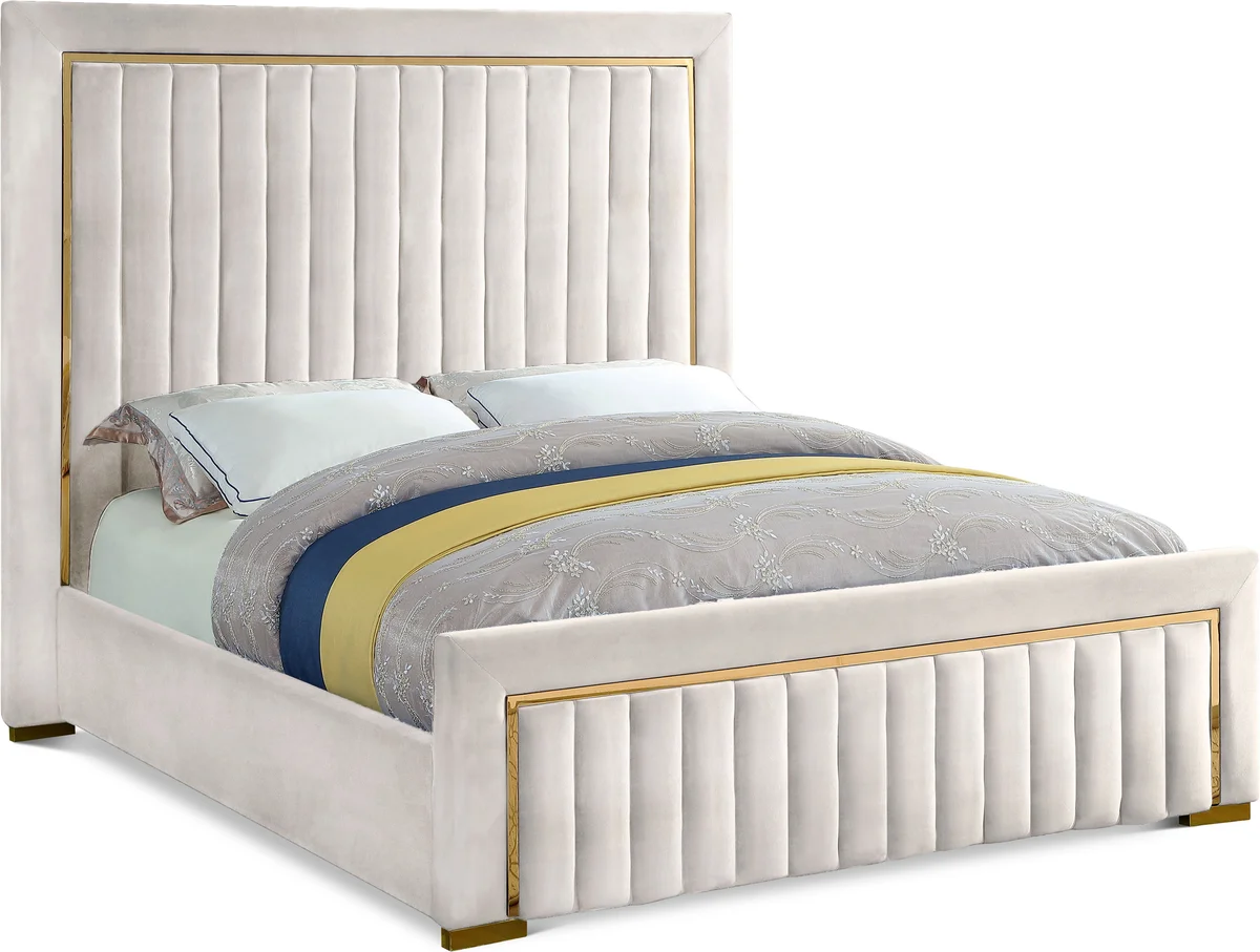 Dolce - Queen Bed - Cream