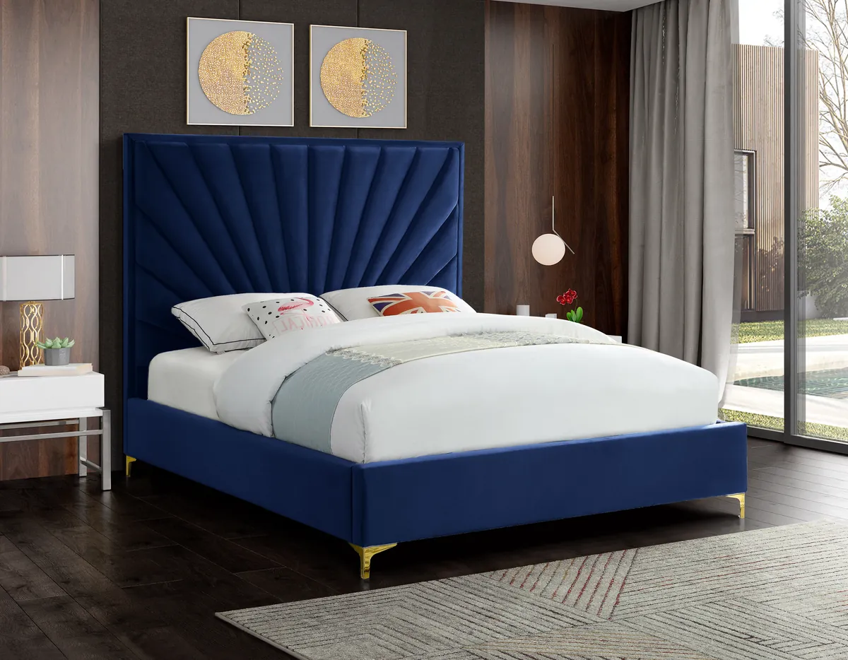 Eclipse - Queen Bed - Navy