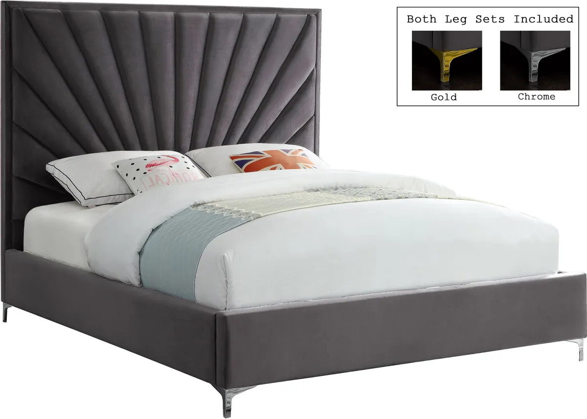 Eclipse - Queen Bed - Gray - View 2
