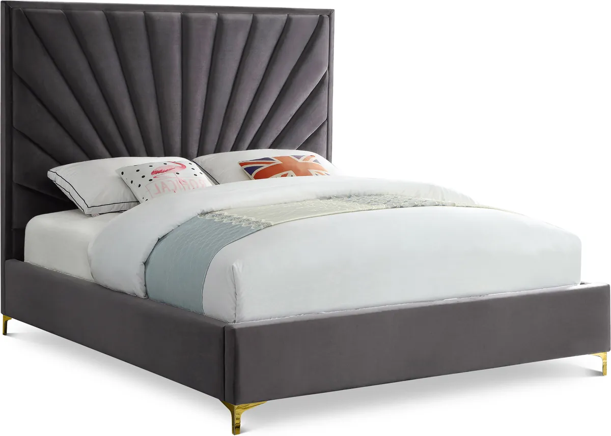Eclipse - King Bed - Gray