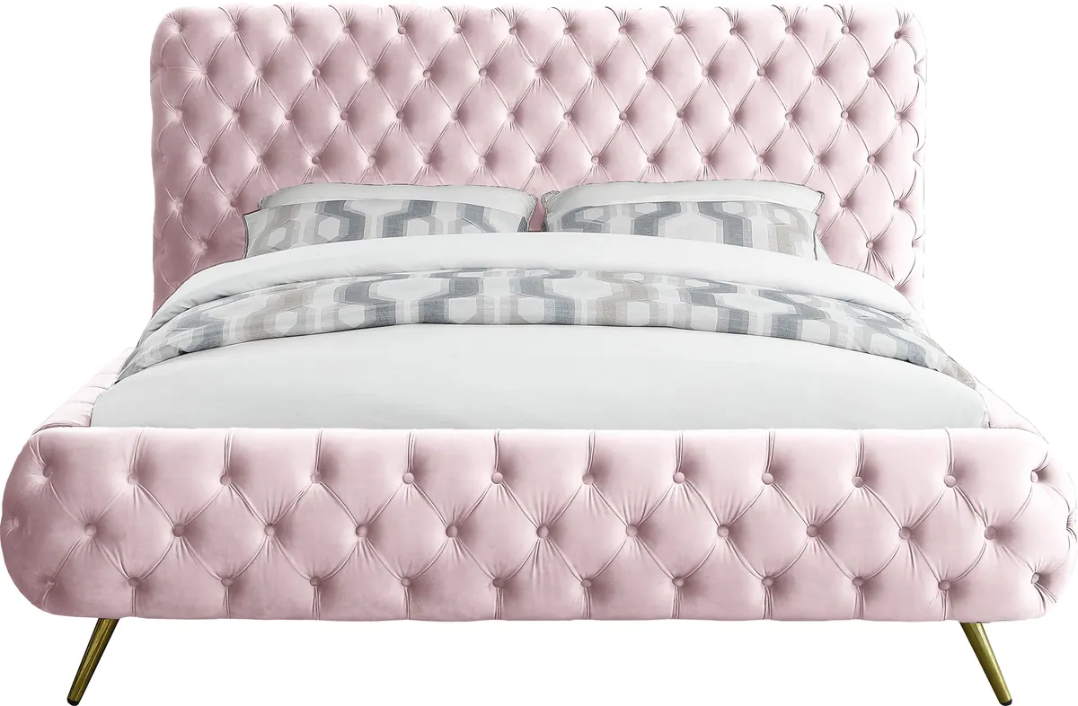 Delano - Queen Bed - Pink