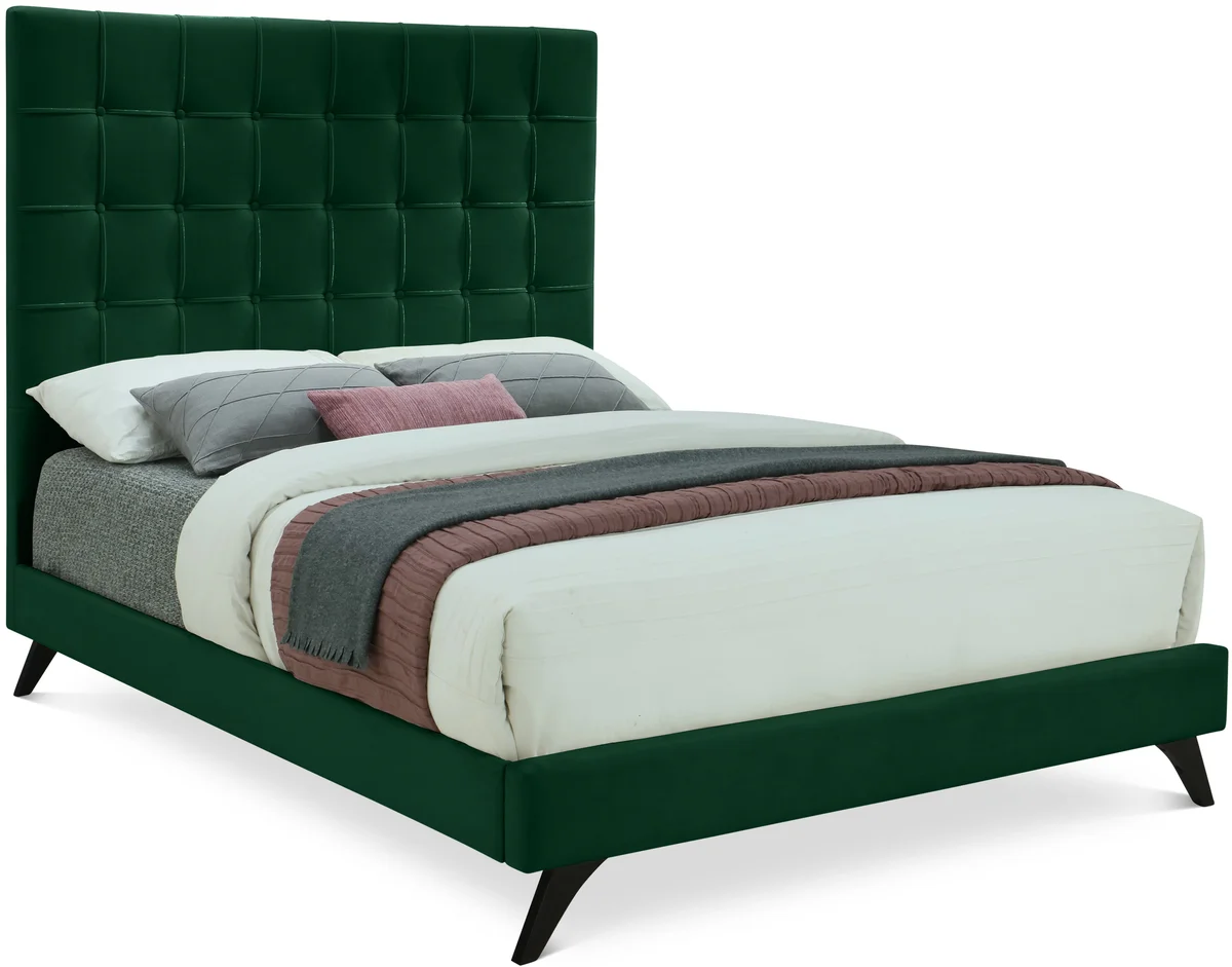 Elly - King Bed - Green