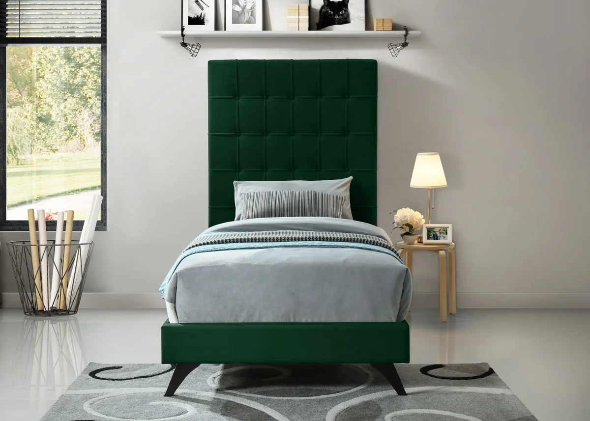 Elly - Twin Bed - Green