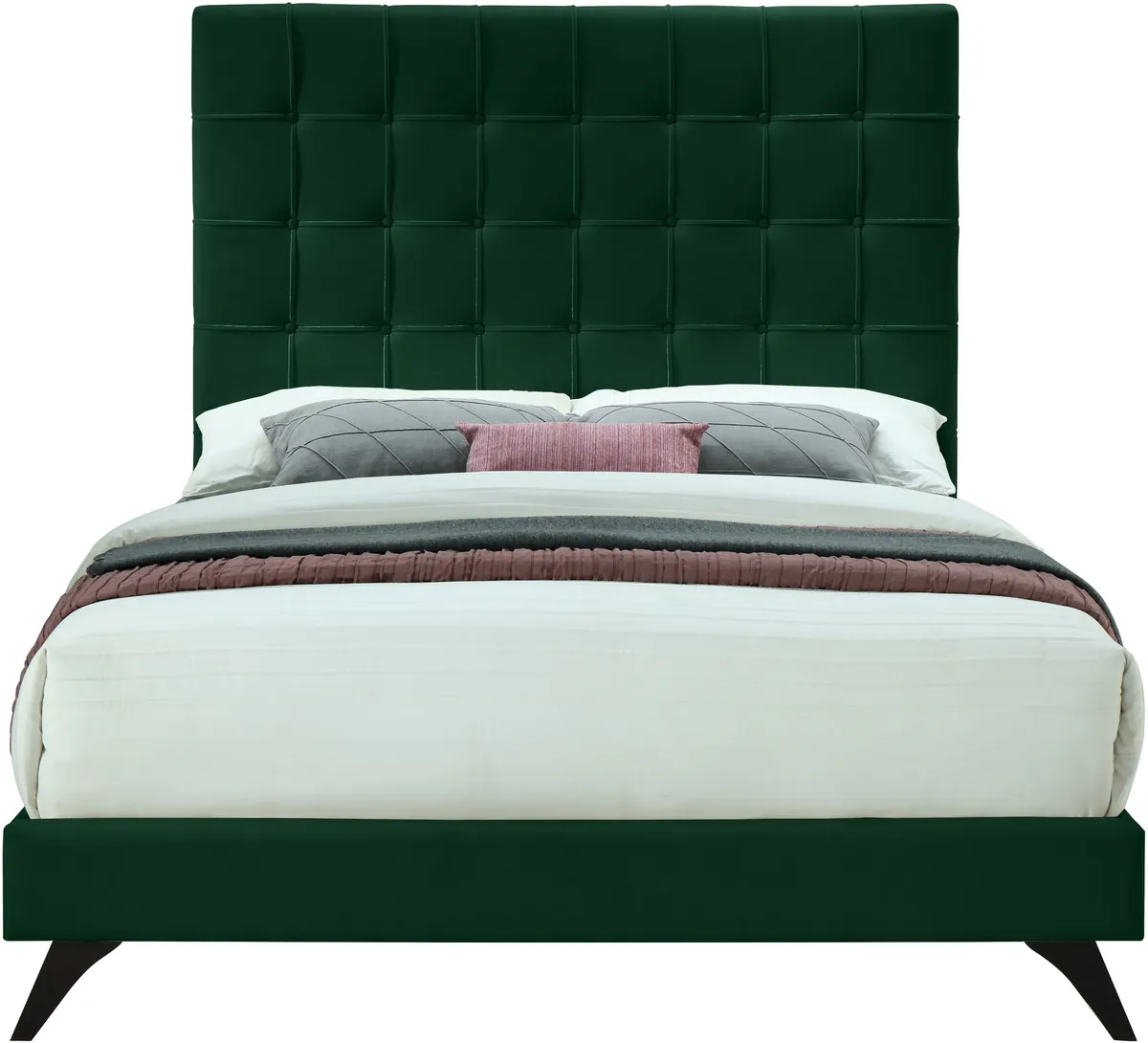Elly - Queen Bed - Green