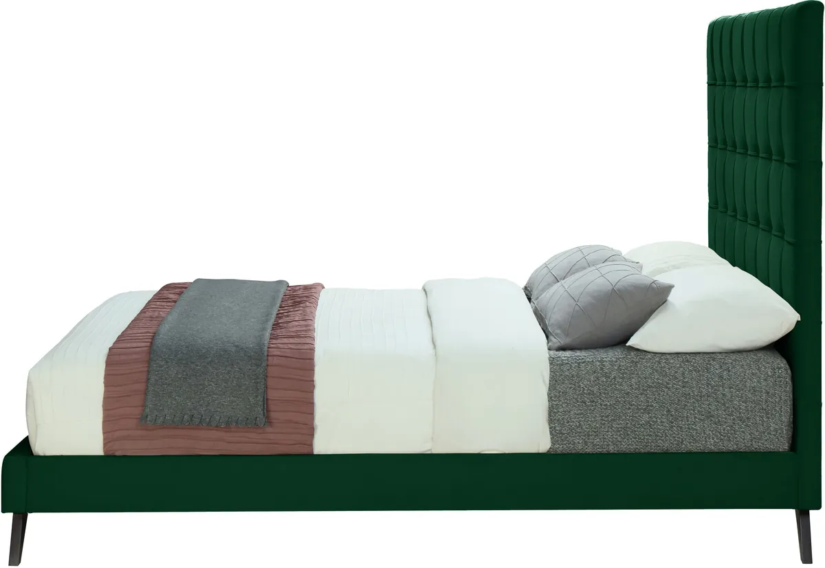 Elly - Queen Bed - Green