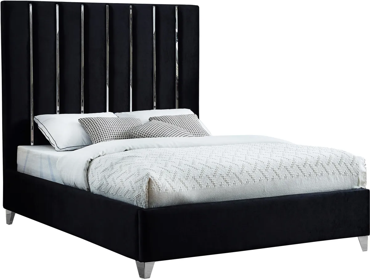 Enzo - Full Bed - Black - View 2