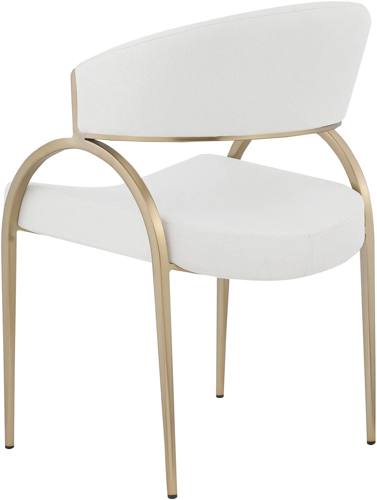 Privet - Dining Chair (Set of 2) - Cream - Fabric - View 2