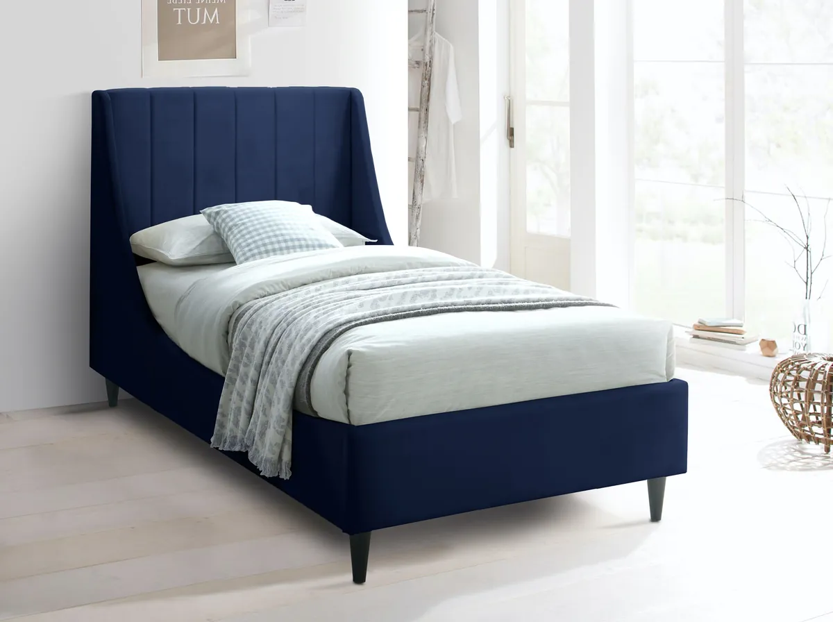 Eva - Twin Bed - Navy - View 2