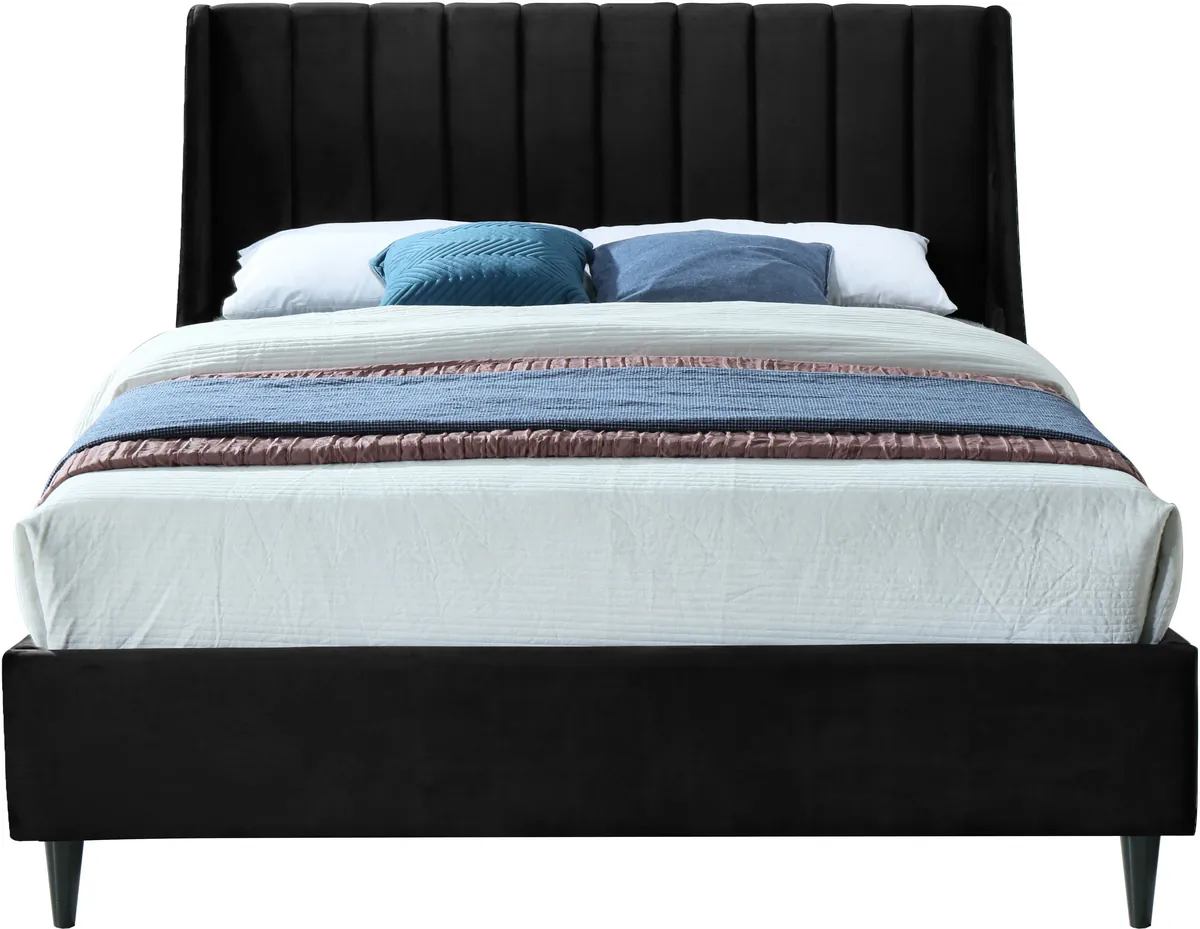 Eva - King Bed - Black
