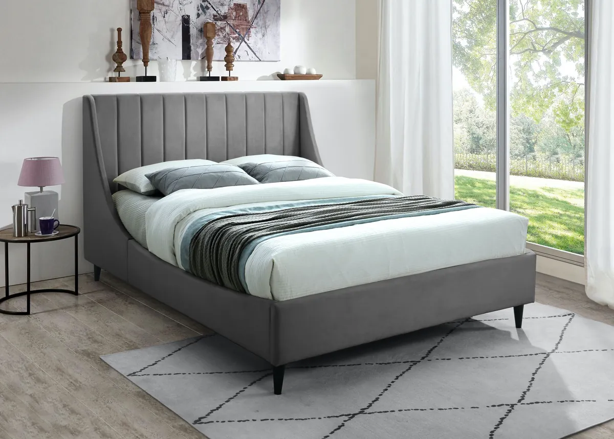 Eva - Full Bed - Gray - View 2