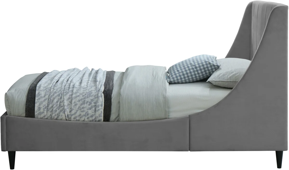 Eva - Twin Bed - Gray
