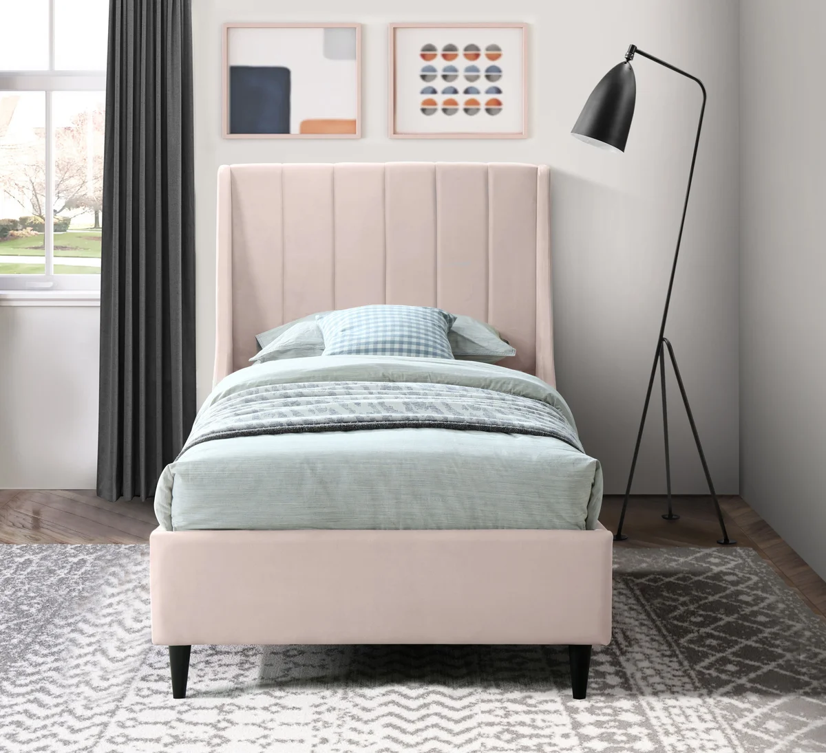 Eva - Twin Bed - Pink