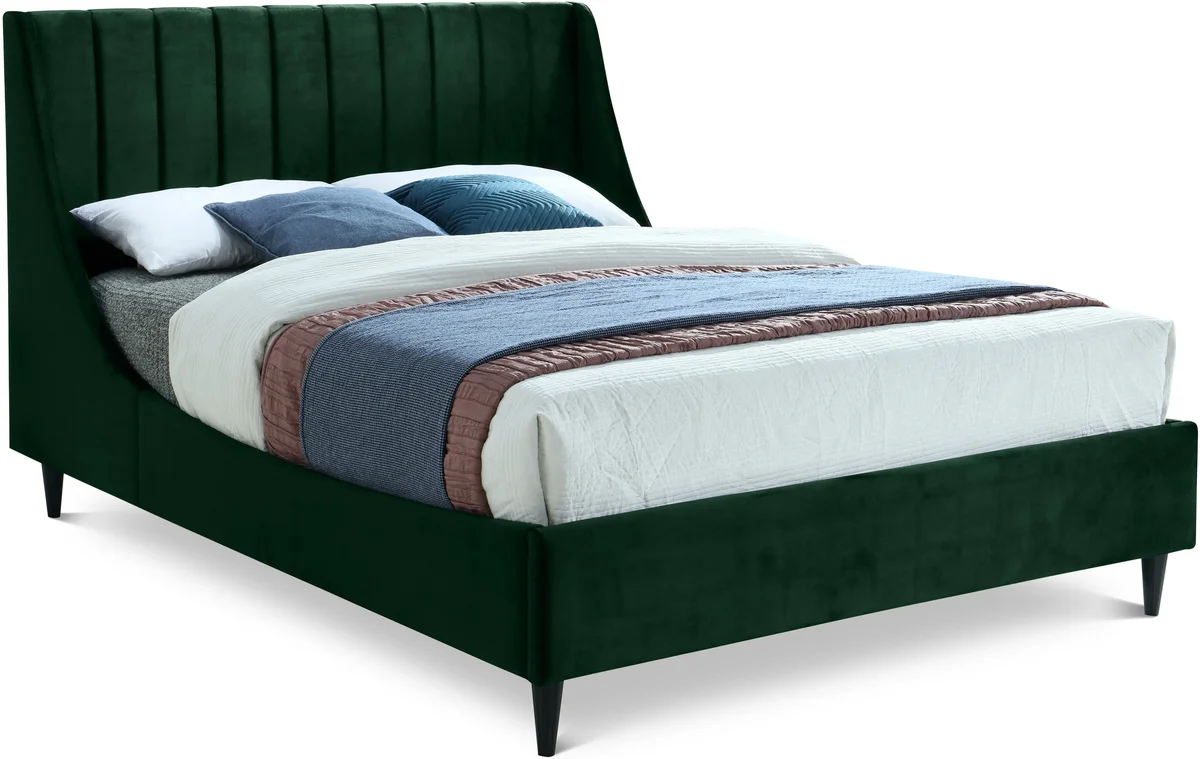 Eva - Queen Bed - Green