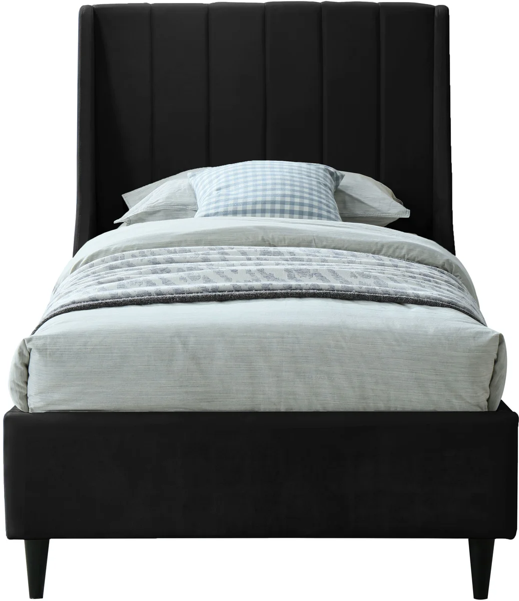 Eva - Twin Bed - Black